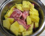 簡単！豚ばら肉とパイナップルの炒め煮作り方5写真