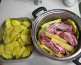 簡単！豚ばら肉とパイナップルの炒め煮作り方6写真