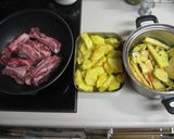 簡単！豚ばら肉とパイナップルの炒め煮作り方7写真