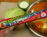 お弁当に！！ギョニソとキャベツの卵焼き♡作り方2写真