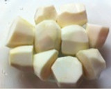 簡単絶品！里芋と鶏そぼろのとろ〜み煮作り方1写真
