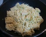 チーズとろっ☆焼きそばピザ作り方4写真