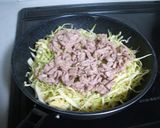 チーズとろっ☆焼きそばピザ作り方5写真