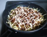 チーズとろっ☆焼きそばピザ作り方6写真