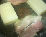 お餅のベーコン巻き♪作り方1写真