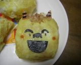 節分キャラ＊黄色の鬼さんおにぎり作り方8写真