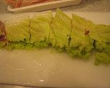 ほんだしで簡単豚バラと白菜のぎっしり鍋作り方1写真