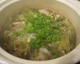 ほんだしで簡単豚バラと白菜のぎっしり鍋作り方4写真
