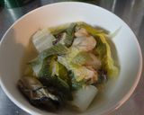 白菜・ねぎ・牡蠣のうまうま蒸し作り方7写真