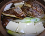 塩鯛のネギ豆腐☆作り方5写真