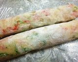 おさかなソーセージの焼きロールポテト作り方3写真