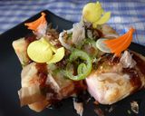 おさかなソーセージの焼きロールポテト作り方6写真