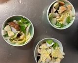 根菜茄子白菜上海風焼きそば味温野菜サラダ作り方15写真