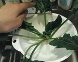 ほうれんそうの洗い方（虫おとし）作り方1写真