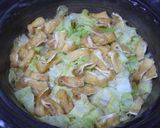 白菜の蒸し煮作り方5写真