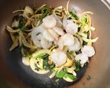 エビとほうれん草の中華風生姜ミルクグラタン作り方3写真
