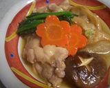✿鶏の治部煮作り方7写真