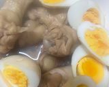 手羽元のポン酢煮　ゆで卵を添えて作り方4写真