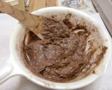 ３D クマ チョコパウンドケーキ作り方7写真