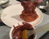 ３D クマ チョコパウンドケーキ作り方12写真