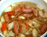 根菜たっぷり♪かんたんコンソメスープ作り方3写真