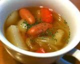 根菜たっぷり♪かんたんコンソメスープ作り方4写真