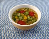 オクラ・プチトマト・コーンのコンソメスープ🍅🌽✨作り方6写真