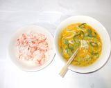 かにかま卵♪簡単レシピ風邪・喉の痛みに作り方5写真