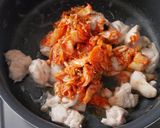 不器用キムチチーズチキン作り方1写真