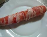 魚肉ソーセージの豚バラ巻き作り方3写真
