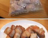 ガッツリ！豚バラの甘辛カレー炒め作り方3写真