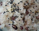 雑穀米と小豆おこわ　炊飯器で超簡単！作り方5写真