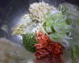 おさかなソーセージのお好み風卵巻き作り方4写真