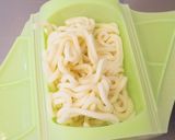 シリコンスチーマーで♪ケチャたまうどん✿作り方2写真