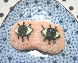 『銀魂』沖田のアイマスクおにぎり～ღ作り方3写真