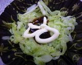 おさかなソーセージのお好み風卵巻き作り方11写真