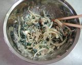 ほうれん草とたまねぎのサラダ♪作り方3写真