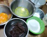 チョコシフォンをデコレーション♪作り方1写真