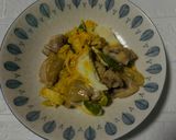 親子丼、油揚げバージョン作り方4写真
