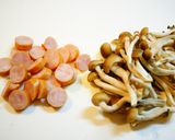✿しめじとウインナーのオイスター炒め✿作り方1写真