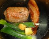 手作りチャーシュートンポーロー風（煮豚）作り方4写真