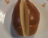 あんずジャムとチーズのバターロールサンド作り方1写真