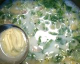 セロリの葉が主役★あったかミルクスープ作り方4写真