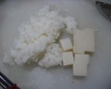 おさかなのソーセージでご飯とお餅のピザ風作り方1写真