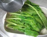 法連草のお浸し＊レンジで灰汁抜き青菜茹で作り方3写真