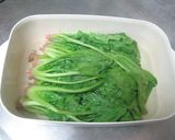 法連草のお浸し＊レンジで灰汁抜き青菜茹で作り方4写真