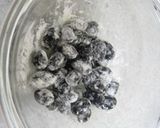 おせちの残りで☆黒豆抹茶ミルクパウンド作り方1写真