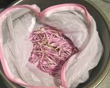 もって(食用菊)お浸し♪散らからない裏技作り方8写真