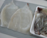 いかとセロリのXO醤炒め作り方1写真