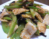 いかとセロリのXO醤炒め作り方11写真